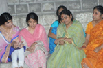 YS Vijayamma Dharna at Dilkusha